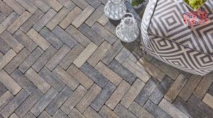 Farbe: Jura, 25,5x8,5x8cm, M76 Fischgrätverband