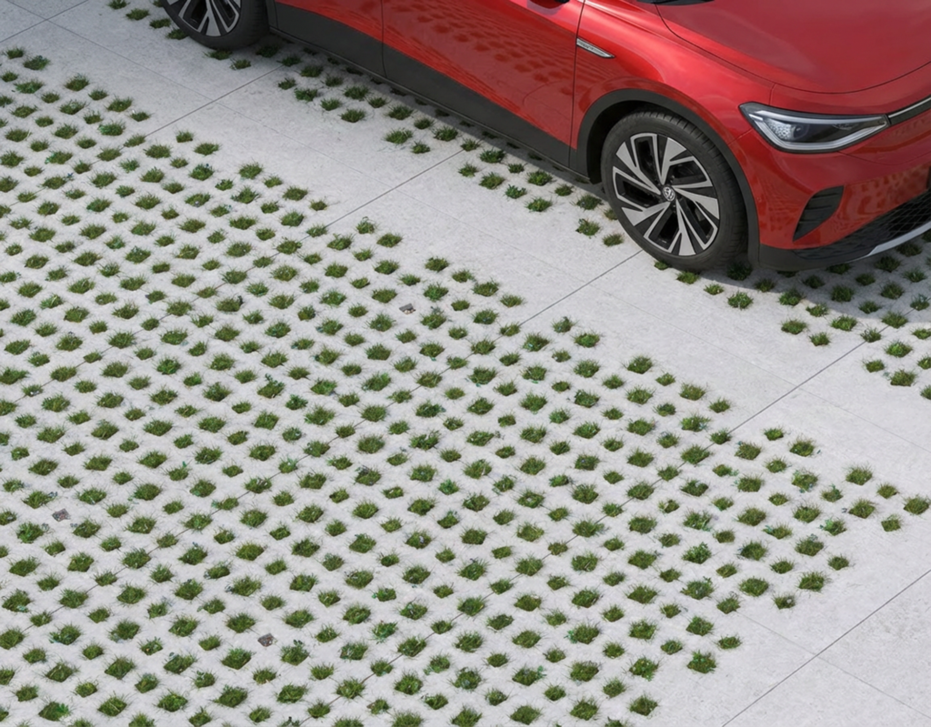 Matrixplatte, 100×100, Grau