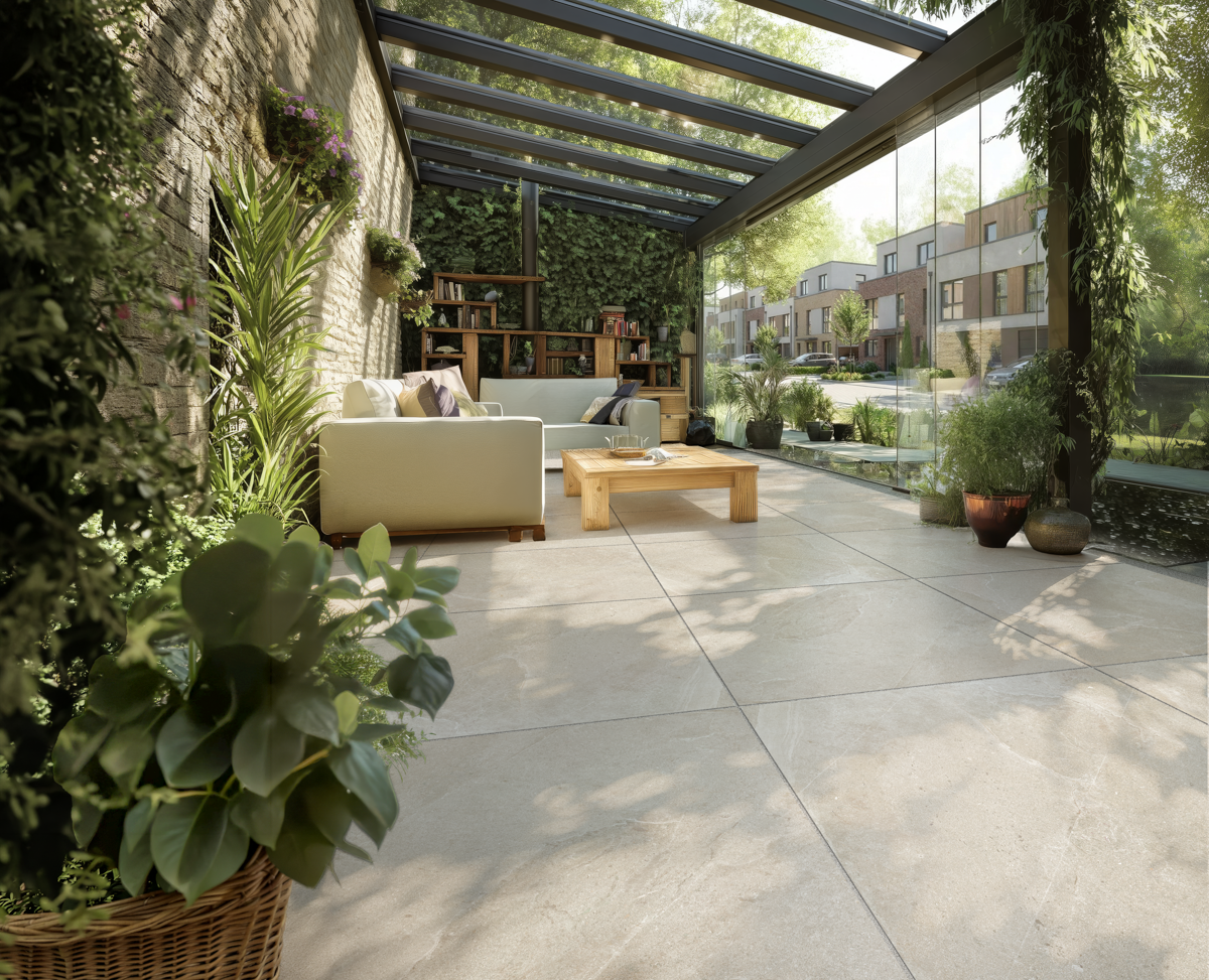 Farbe: Noble Stone Creme, Kreuzfuge