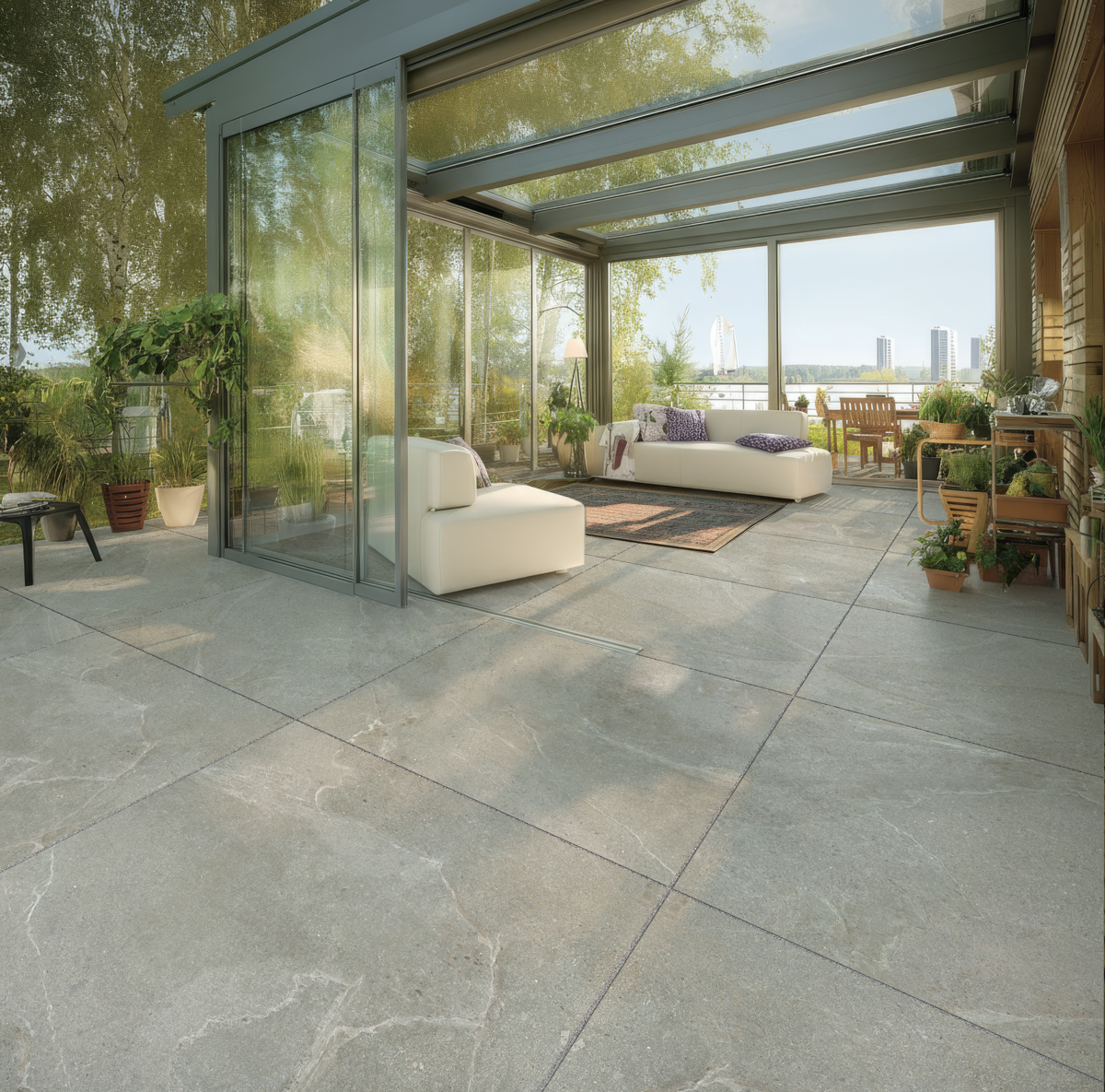 Farbe: Noble Stone Greige, Kreuzfuge