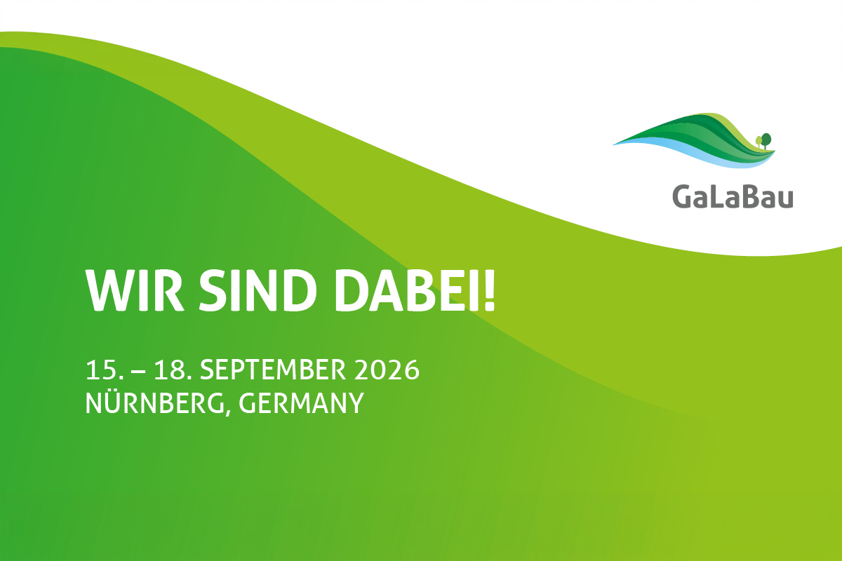 GaLaBau Nürnberg 15.–18. September 2026